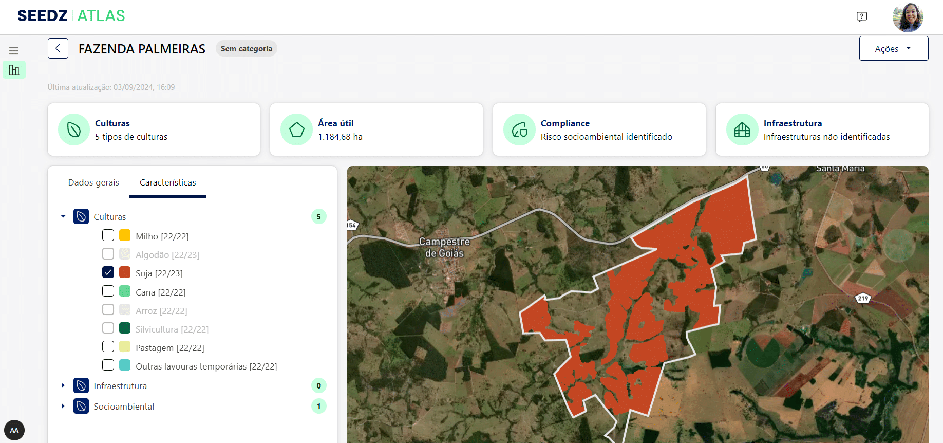 Plataforma SEEDZ Atlas